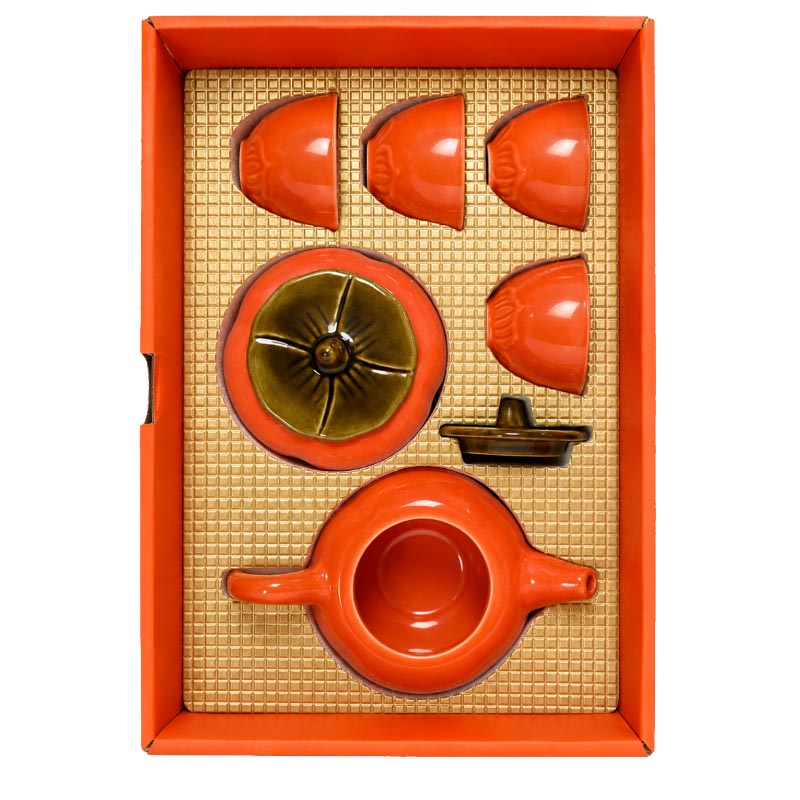 The Blessed Persimmon Tea Ceremony Gift Set photo